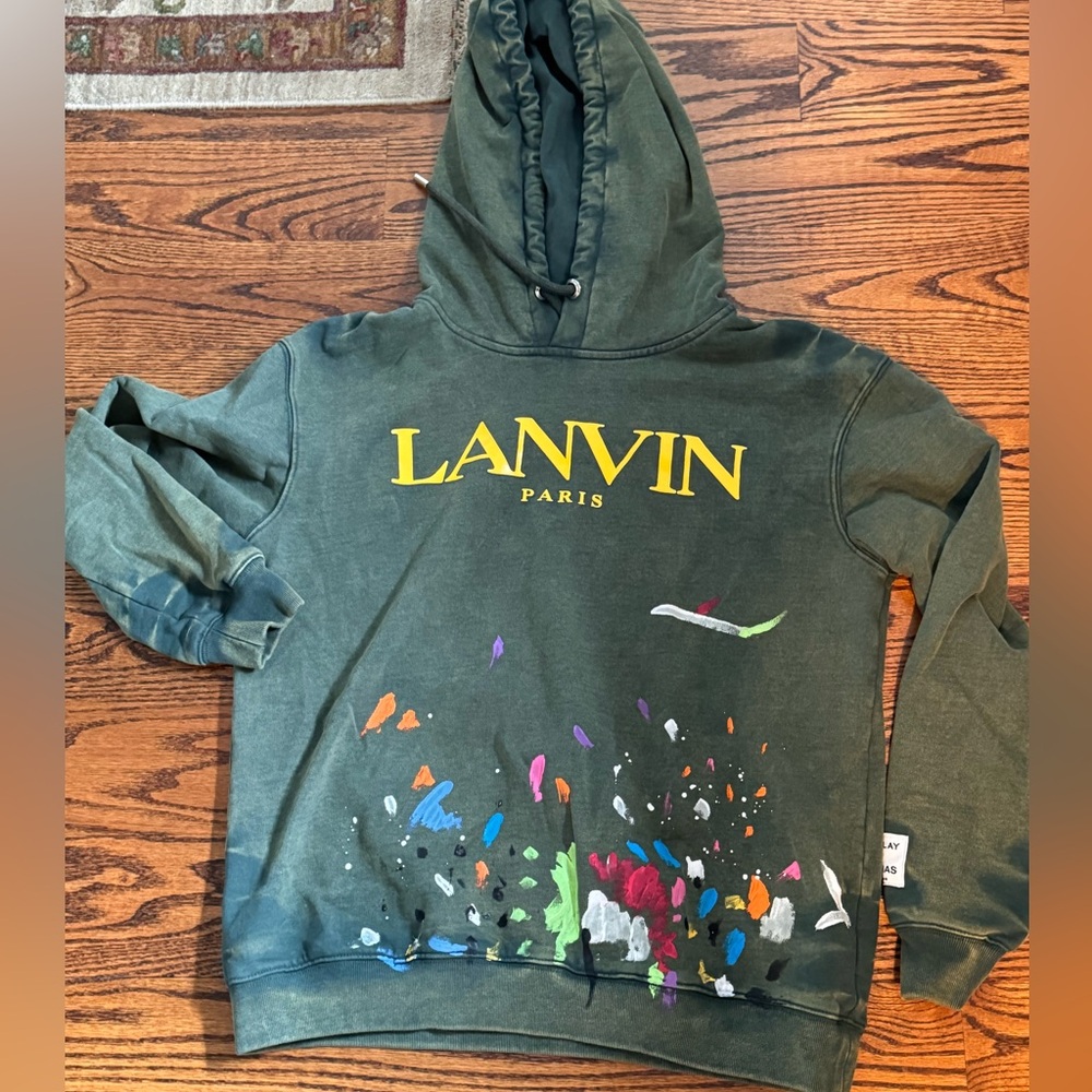 Lanvin and Gallery Dept hoodie size medium made in Italy